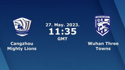 Dự đoán Cangzhou Mighty Lions vs Wuhan Three Towns ngày 27/05/2023