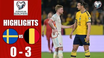 Tỷ số, kết quả chung cuộc Thụy Điển vs Bỉ (Vòng loại Euro): Lukaku lập cú ăn 3
