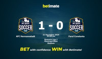 Dự đoán AFC Hermannstadt vs Farul Constanta, tỷ lệ và tip cá cược 21/12/2024