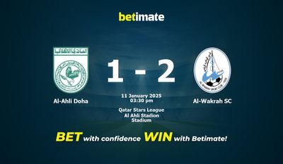 Dự đoán Al-Ahli Doha vs Al-Wakrah SC, Tỷ lệ cược & Mẹo cá cược 01/11/2025