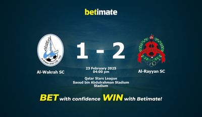 Dự đoán Al-Wakrah SC vs Al-Rayyan SC, Tỷ lệ cược & Mẹo cá cược 23/02/2025