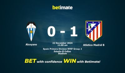 Dự đoán Alcoyano vs Atletico Madrid B, Tỷ lệ cược & Mẹo cá cược 22/12/2024