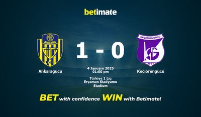 Dự đoán Ankaragucu vs Keciorengucu, Tỷ lệ cược & Mẹo cá cược 01/04/2025