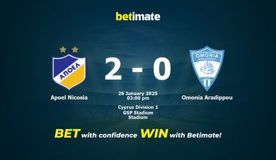 Dự đoán APOEL Nicosia vs Omonia Aradippou, Tỷ lệ cược & Mẹo cá cược 26/01/2025