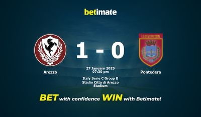Dự đoán Arezzo vs Pontedera, Tỷ lệ cược & Mẹo cá cược 27/01/2025