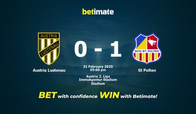 Soi kèo Austria Lustenau vs St Polten, tỷ lệ và tip cá cược 21/02/2025