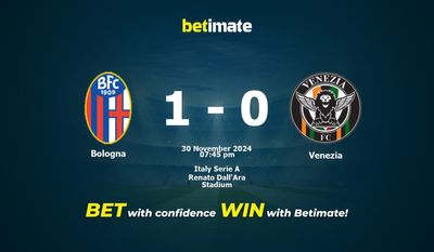 Dự đoán Bologna vs Venezia, Tỷ lệ cược & Mẹo cá cược 30/11/2024