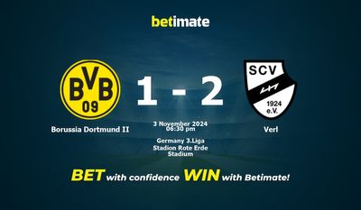 Dự đoán Borussia Dortmund II vs Verl, Tỷ lệ cược & Mẹo cá cược 11/03/2024
