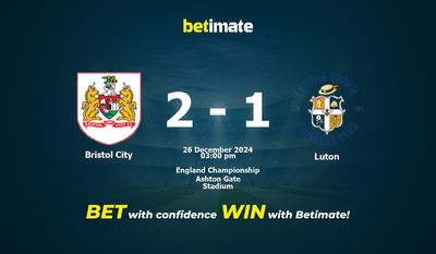 Dự đoán Bristol City vs Luton, Tỷ lệ cược & Mẹo cá cược 26/12/2024