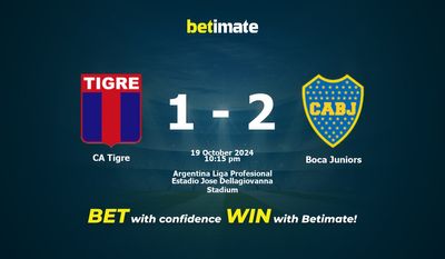Dự đoán CA Tigre vs Boca Juniors, Tỷ lệ cược & Mẹo cá cược 19/10/2024