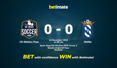 Dự đoán, Tỷ lệ cược & Mẹo cá cược giữa CD Atletico Paso vs Melilla 22/12/2024