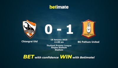 Dự đoán Chiangrai Utd vs BG Pathum United, Tỷ lệ cược & Mẹo cá cược 01/18/2025