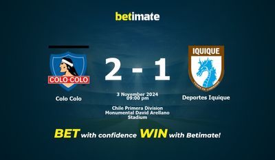 Colo Colo vs Deportes Iquique Dự đoán, tỷ lệ và tip cá cược 03/11/2024
