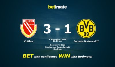 Dự đoán Cottbus vs Borussia Dortmund II, Tỷ lệ cược & Mẹo cá cược 11/09/2024