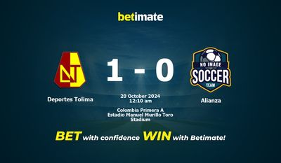 Dự đoán Deportes Tolima vs Alianza, Tỷ lệ cược & Mẹo cá cược 20/10/2024
