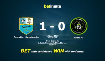 Soi kèo dự đoán Deportivo Llacuabamba vs Pirata FC ngày 13/06/2023