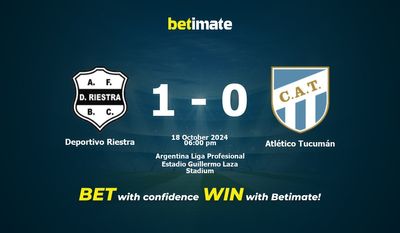 Dự đoán Deportivo Riestra vs Atlético Tucumán, Tỷ lệ & Mẹo cá cược 18/10/2024