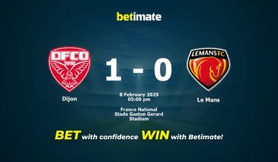 Dự đoán Dijon vs Le Mans, Tỷ lệ cược & Mẹo cá cược 02/08/2025