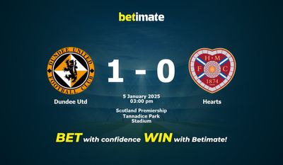 Dự đoán Dundee Utd vs Hearts, Tỷ lệ cược & Mẹo cá cược 01/05/2025