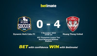 Dự đoán, tỷ lệ cược và mẹo cá cược Dynamic Herb Cebu FC vs Muang Thong United 11/07/2024