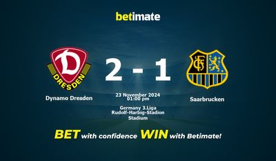Dự đoán Dynamo Dresden vs Saarbrucken, Tỷ lệ cược & Mẹo cá cược 23/11/2024