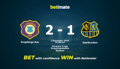 Dự đoán Erzgebirge Aue vs Saarbrucken, Tỷ lệ cược & Mẹo cá cược 11/02/2024