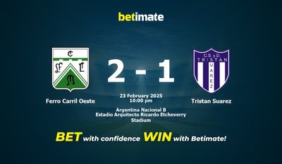 Dự đoán Ferro Carril Oeste vs Tristan Suarez, tỷ lệ và tip cá cược 23/02/2025