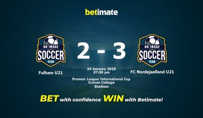 Dự đoán, Tỷ lệ cược và Mẹo cá cược Fulham U21 vs FC Nordsjaelland U21 24/01/2025