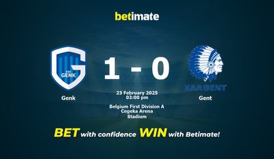 Dự đoán Genk vs Gent, Tỷ lệ cược & Mẹo cá cược 23/02/2025