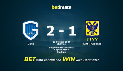 Dự đoán Genk vs Sint-Truidense, tỷ lệ và mẹo cá cược 20/10/2024