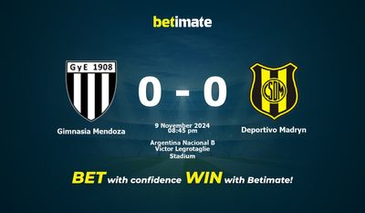 Soi kèo Gimnasia Mendoza vs Deportivo Madryn, Tỷ lệ & Mẹo cá cược 09/11/2024