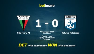 Soi kèo GKS Tychy 71 vs Kotwica Kolobrzeg 07/12/2024