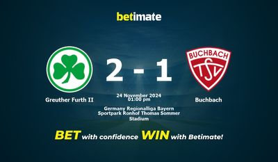 Dự đoán Greuther Furth II vs Buchbach, Tỷ lệ cược & Mẹo cá cược 24/11/2024