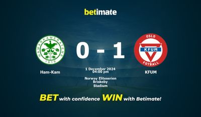 Dự đoán Ham-Kam vs KFUM, Tỷ lệ & Mẹo cá cược 01/12/2024