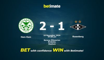 Dự đoán Ham-Kam vs Rosenborg, Tỷ lệ & Mẹo cá cược 10/11/2024