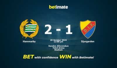 Dự đoán Hammarby vs Djurgarden, Tỷ lệ & Mẹo cá cược 20/10/2024