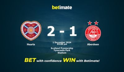 Dự đoán Hearts vs Aberdeen, Tỷ lệ cược & Mẹo cá cược 12/01/2024