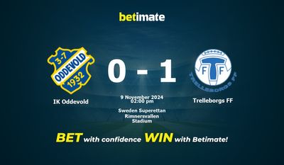 Soi kèo IK Oddevold vs Trelleborgs FF, Tỷ lệ & Mẹo cá cược 09/11/2024