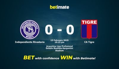 Soi kèo Independiente Rivadavia vs CA Tigre, Tỷ lệ & Mẹo cá cược 15/02/2025