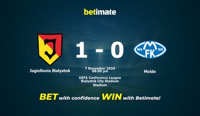 Dự đoán Jagiellonia Bialystok vs Molde, Tỷ lệ cược & Mẹo cá cược 11/07/2024