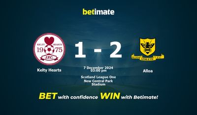 Dự đoán Kelty Hearts vs Alloa, Tỷ lệ cược & Mẹo cá cược 12/07/2024