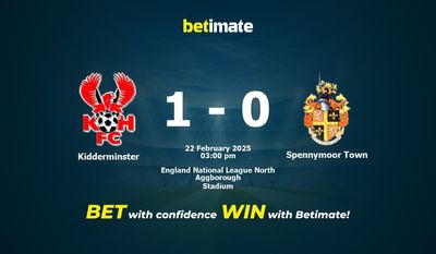 Dự đoán Kidderminster vs Spennymoor Town, Tỷ lệ cược & Mẹo cá cược 22/02/2025