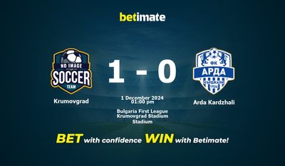 Dự đoán Krumovgrad vs Arda Kardzhali, Tỷ lệ cược & Mẹo cá cược 12/01/2024