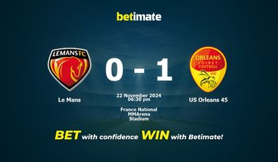 Dự đoán, Tỷ lệ cược & Mẹo cá cược Le Mans vs US Orleans 45 22/11/2024