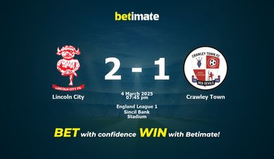 Dự đoán, Tỷ lệ cược và Mẹo cá cược Lincoln City vs Crawley Town 03/04/2025