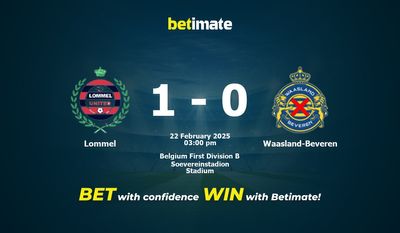 Soi kèo Lommel vs Waasland-Beveren, tỷ lệ & tip cá cược 22/02/2025