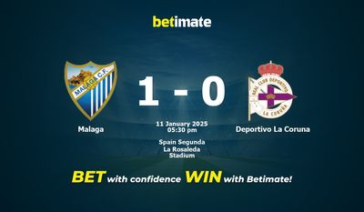 Soi kèo Malaga vs Deportivo La Coruna, Tỷ lệ & Mẹo cá cược 11/01/2025