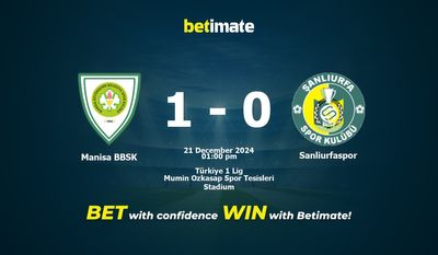 Dự đoán Manisa BBSK vs Sanliurfaspor, Tỷ lệ & Mẹo cá cược 21/12/2024