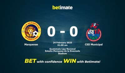 Dự đoán, Tỷ lệ cược & Mẹo cá cược Marquense vs CSD Municipal 24/02/2025