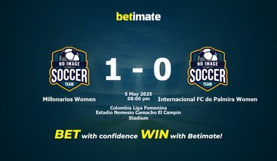 Dự đoán tỷ lệ, tỷ lệ & tip cá cược Millonarios Women vs Internacional FC de Palmira Women 05/05/2025